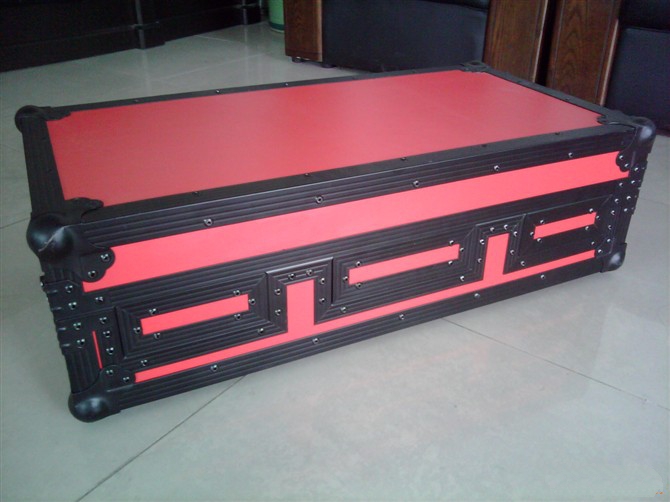 Popular red color DJ mixer case