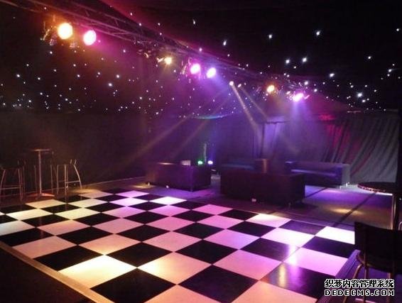 Black And White Dance Floor