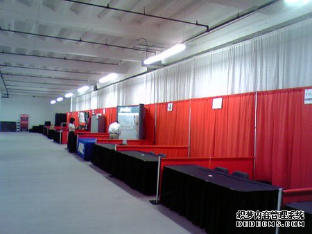 Pipe And Drape Trade Show Booth