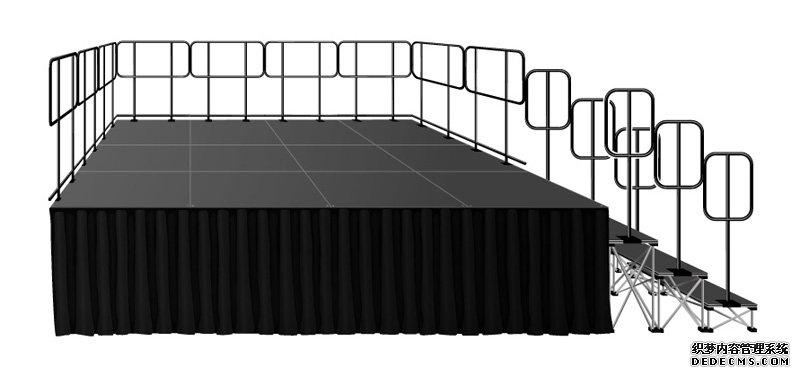 Portable Aluminum Folding Stage