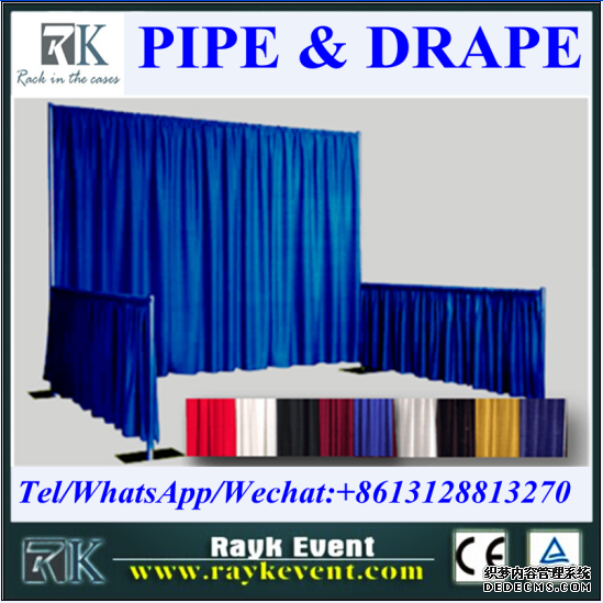 pipe and drape