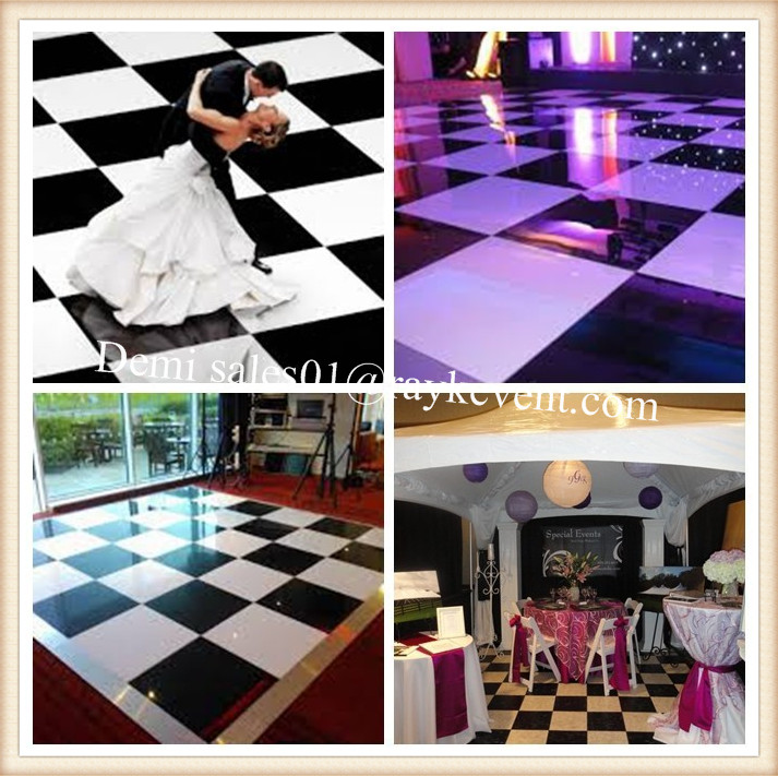 Black And White Dance Floor