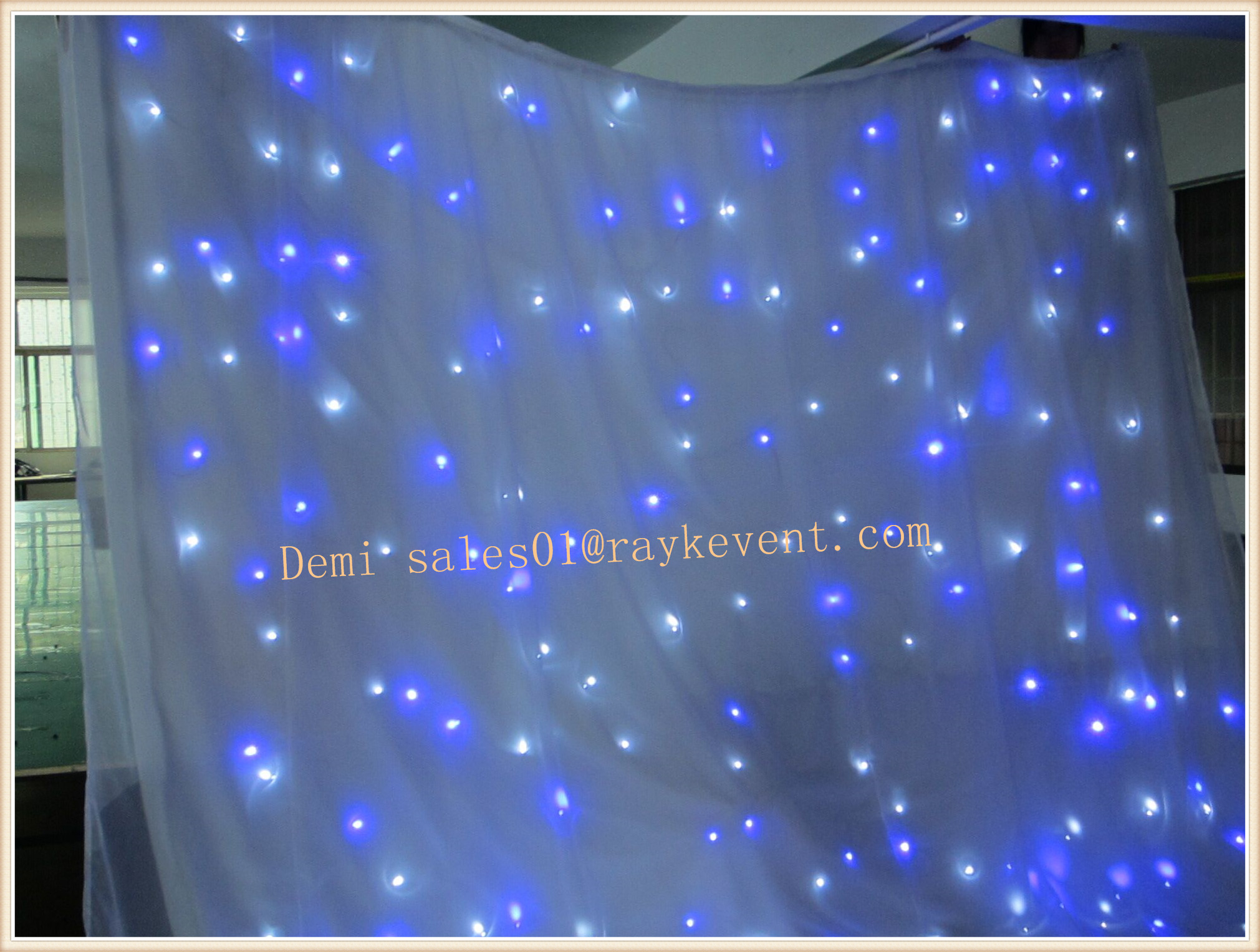 led star curtain