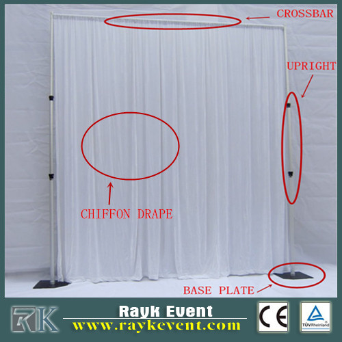 pipe and drape systems