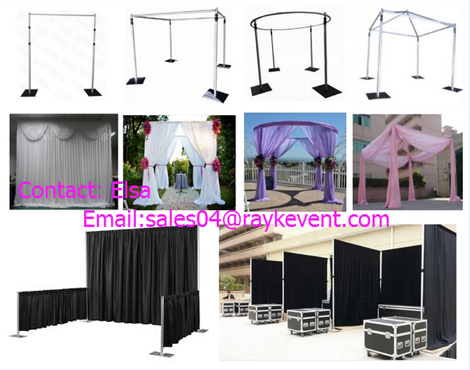 pipe and drape wedding tents