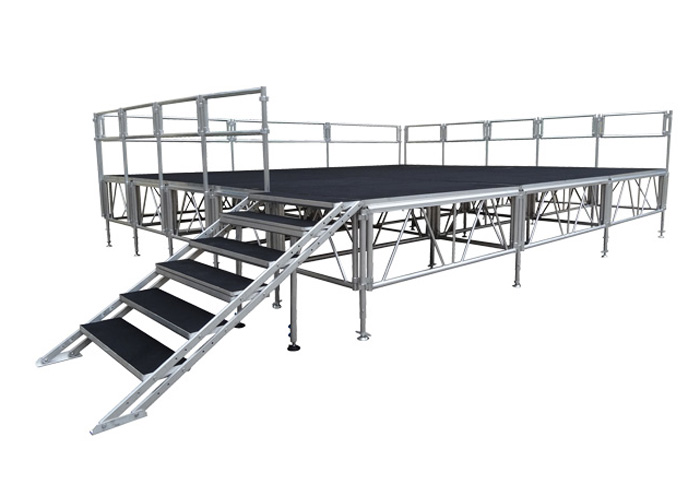 Aluminum stage Aluminum stage