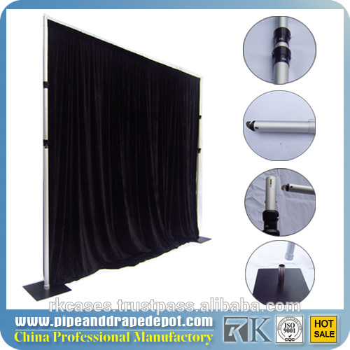 pipe and drape