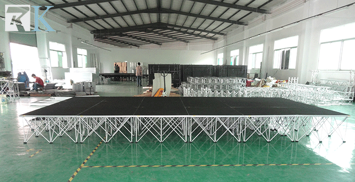 RK portable stage platform