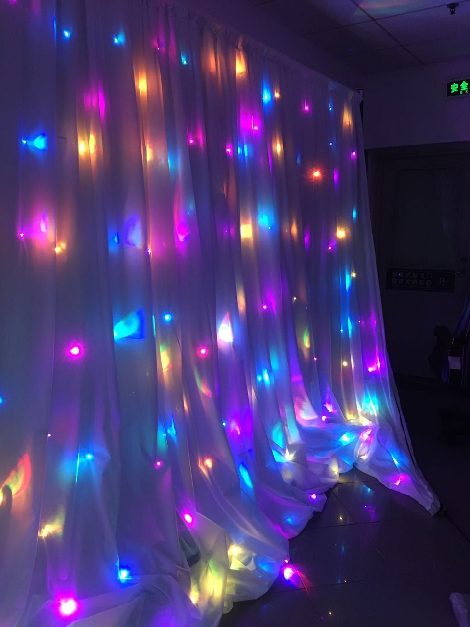 RGB star curtain RGB star curtain