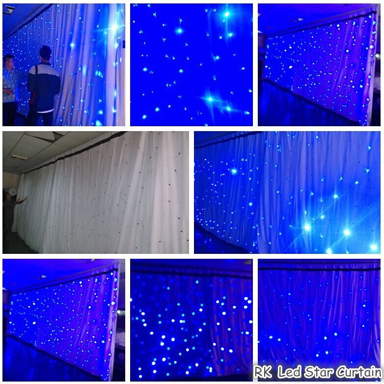 RK LED Star Curtain